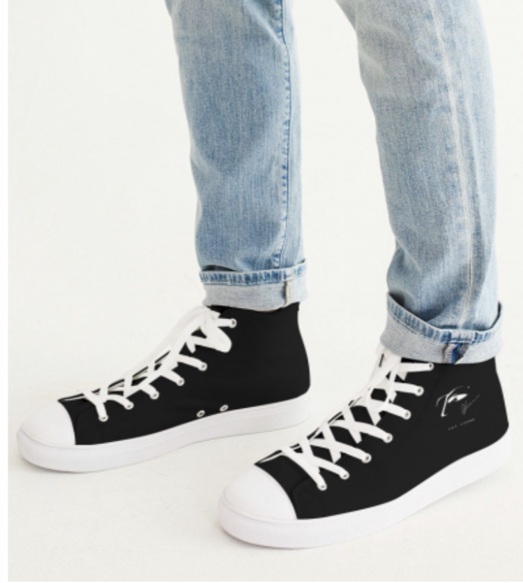 Men Hightop Canvas Shoe